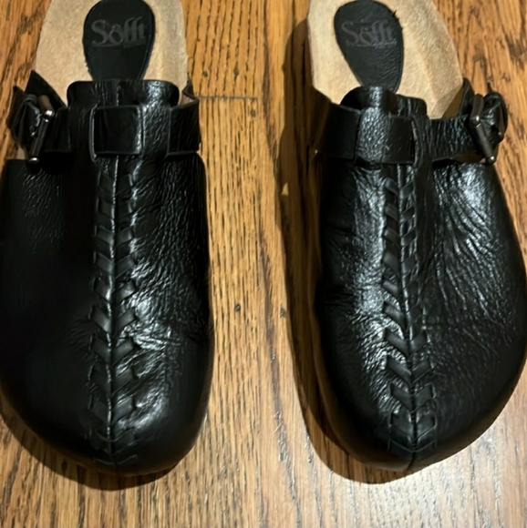 Sofft, slip-on shoes/mules Buckle strap, leather - Picture 6 of 7